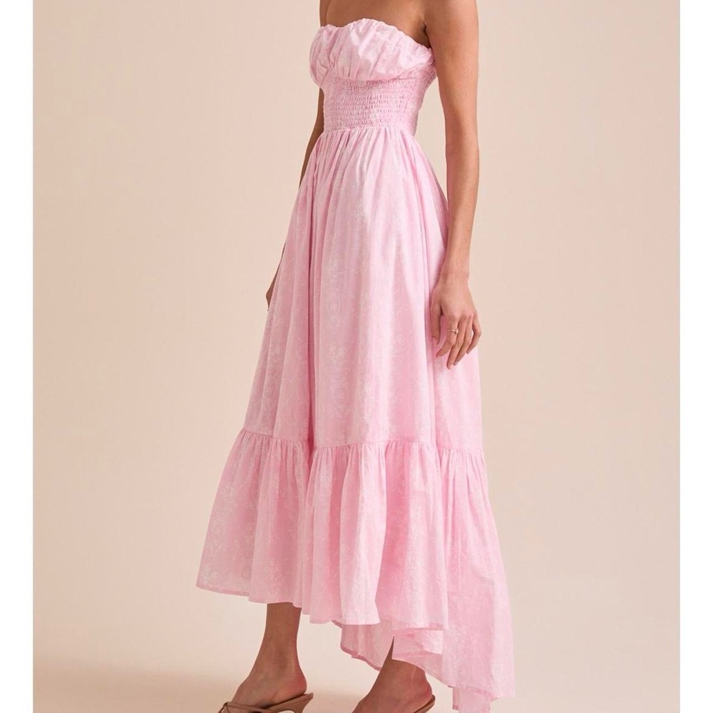 NEW Altar’d State Pink Floral Maxi Dress Size Large NWT - Picture 3 of 8